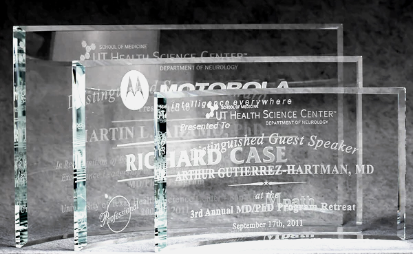 CLEAR CRYSTAL CRESCENT