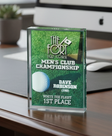 ACRYLIC UV COLOR RECTANGLE BLOCK