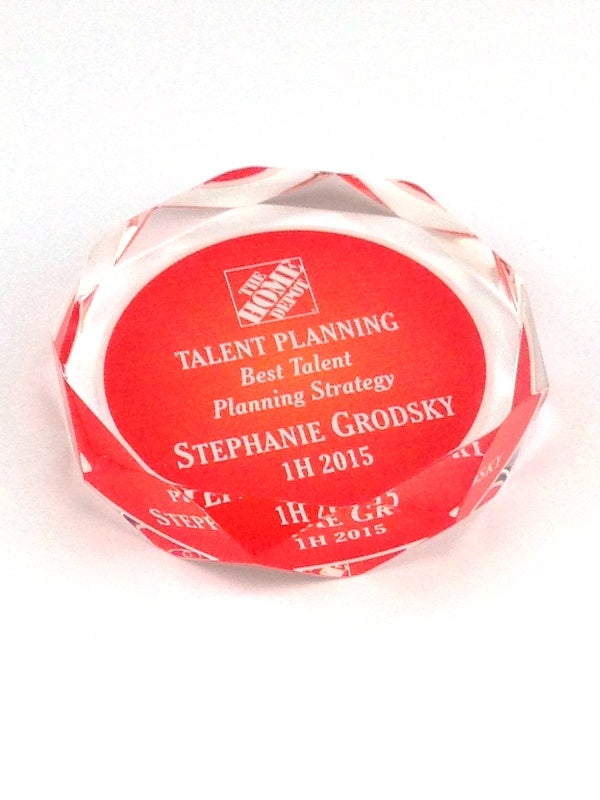 FACETED ACRYLIC OCTAGON