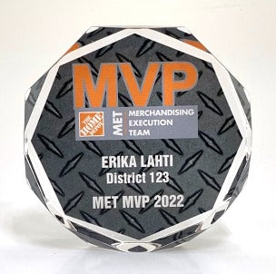 FACETED ACRYLIC OCTAGON