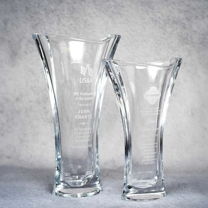 FLAIR CRYSTAL VASE