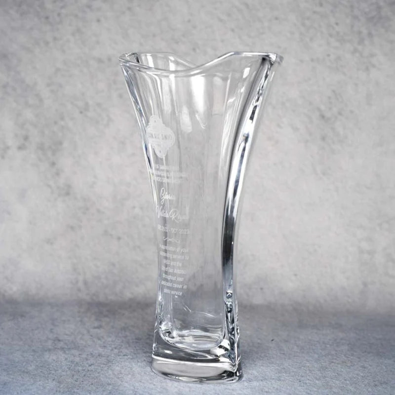 FLAIR CRYSTAL VASE