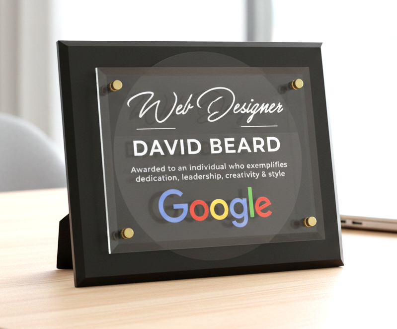 OBSIDIAN ELEVATION PLAQUE