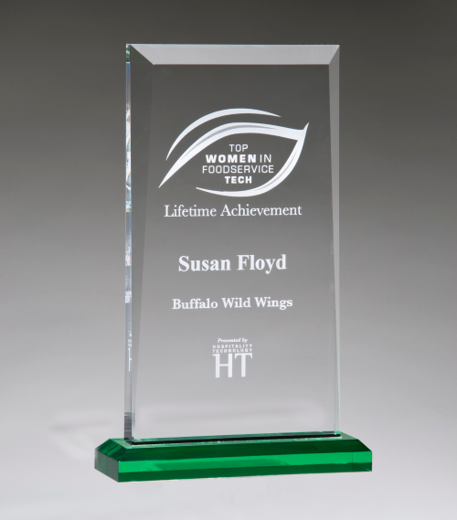 Apex Series Award with Green Highlights