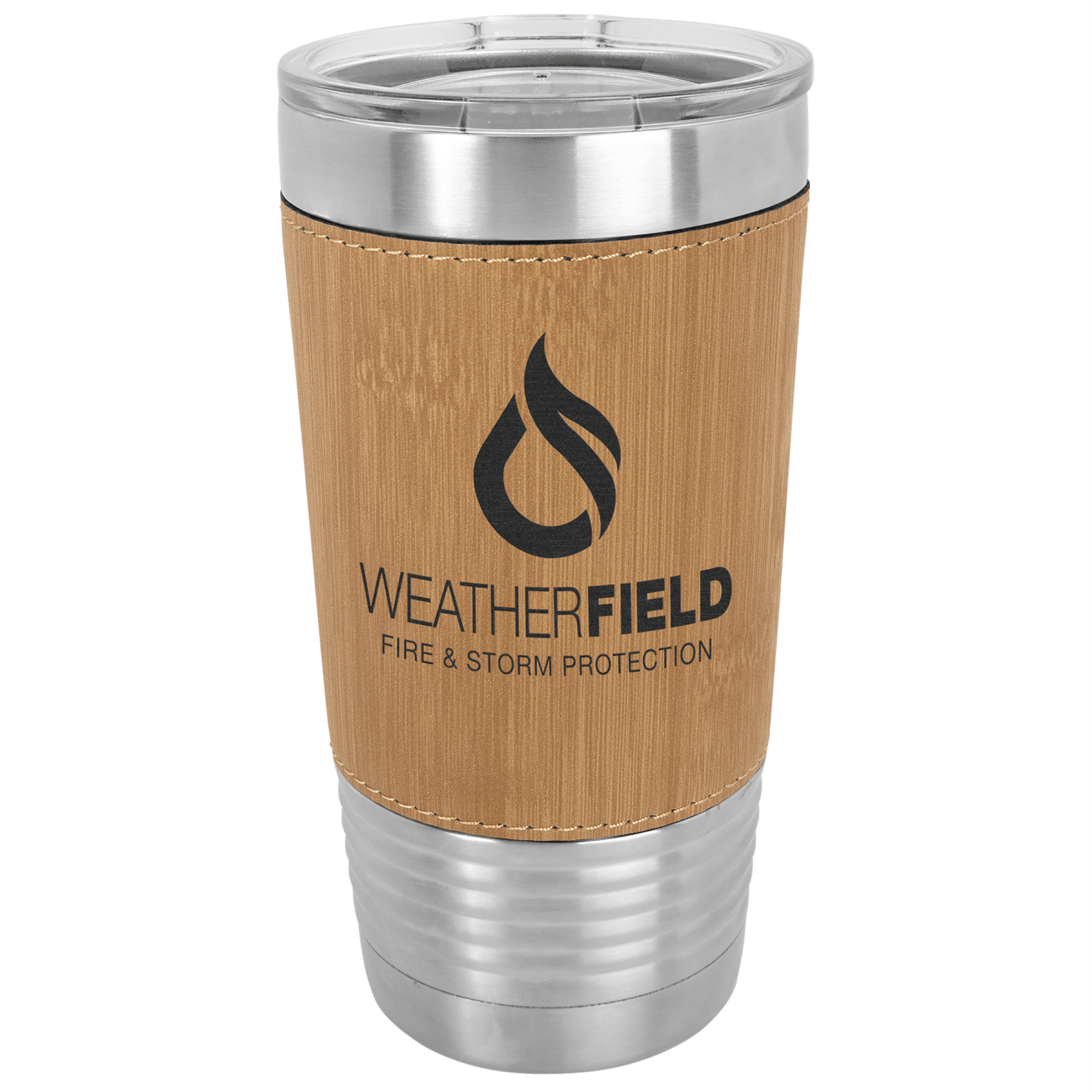 LEATHERETTE TUMBLER 20 OZ