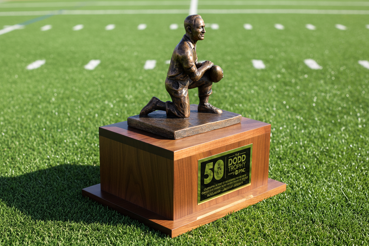 Bobby Dodd Football Custom Sculpture Award Atlanta Buckhead Sandy springs.