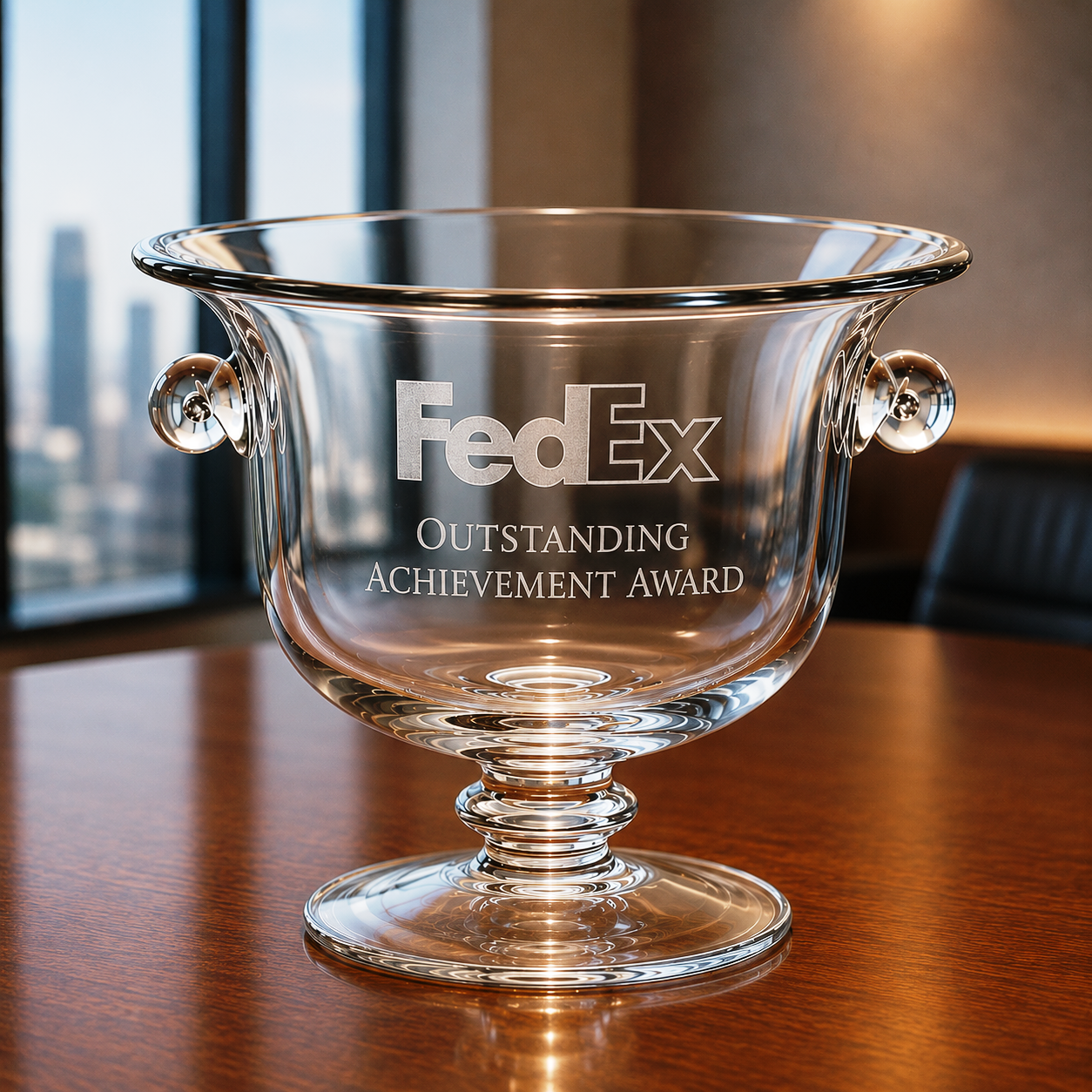 Close out price on Crystal corporate Award