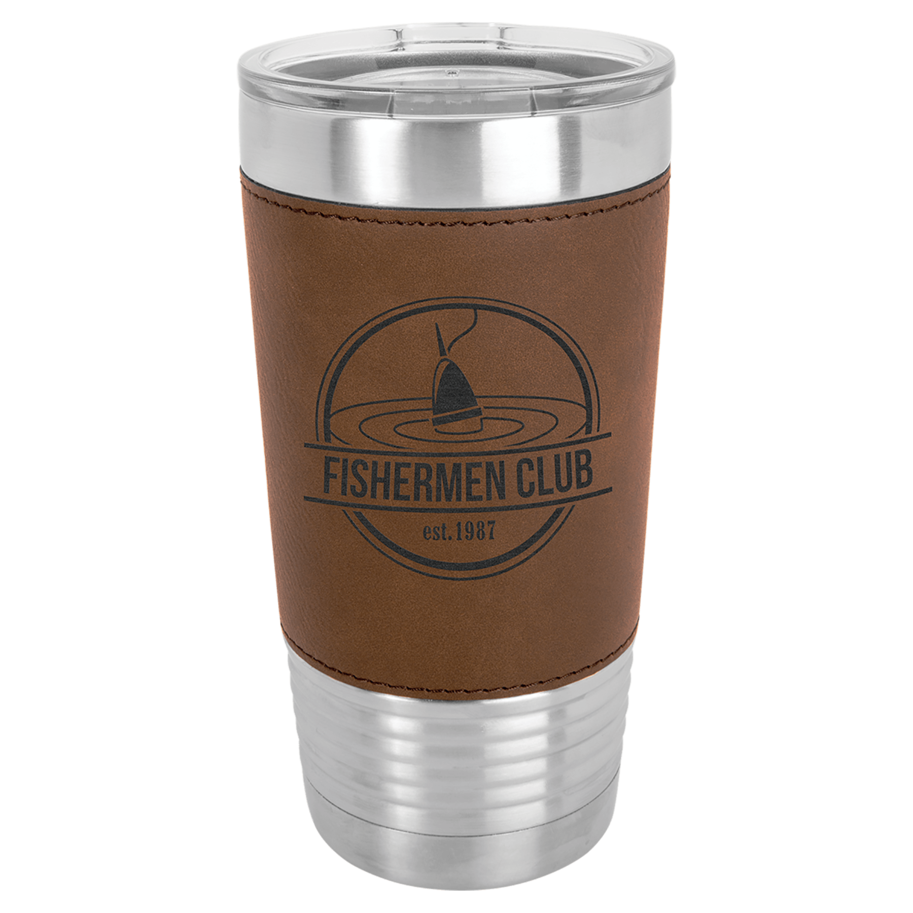 LEATHERETTE TUMBLER 20 OZ