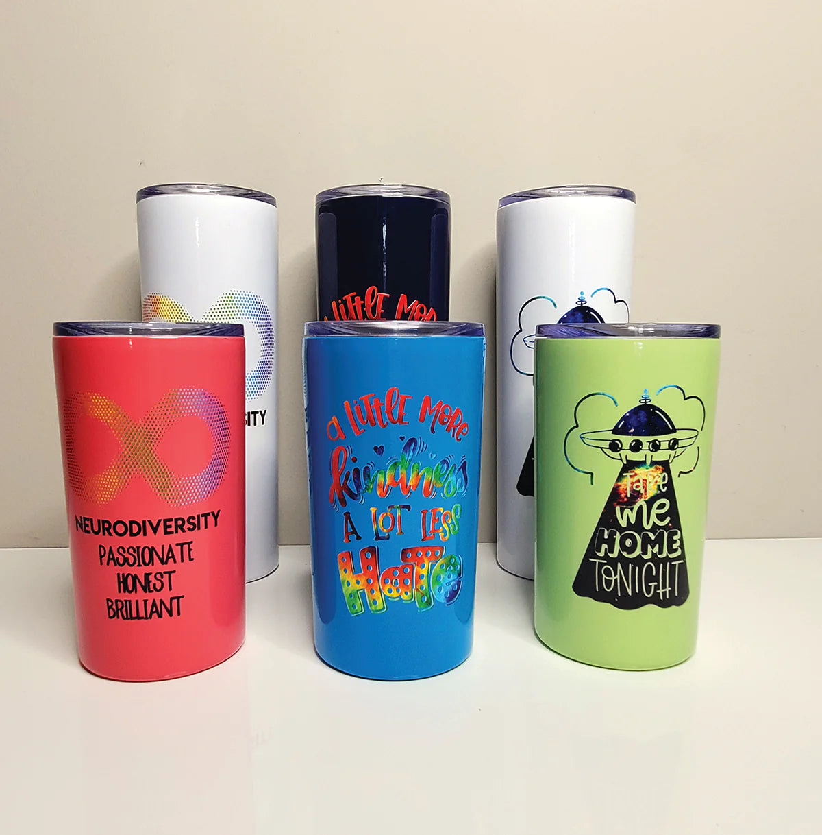 COLOR UV PRINTING ON YOUR GIFT TUMBLERS