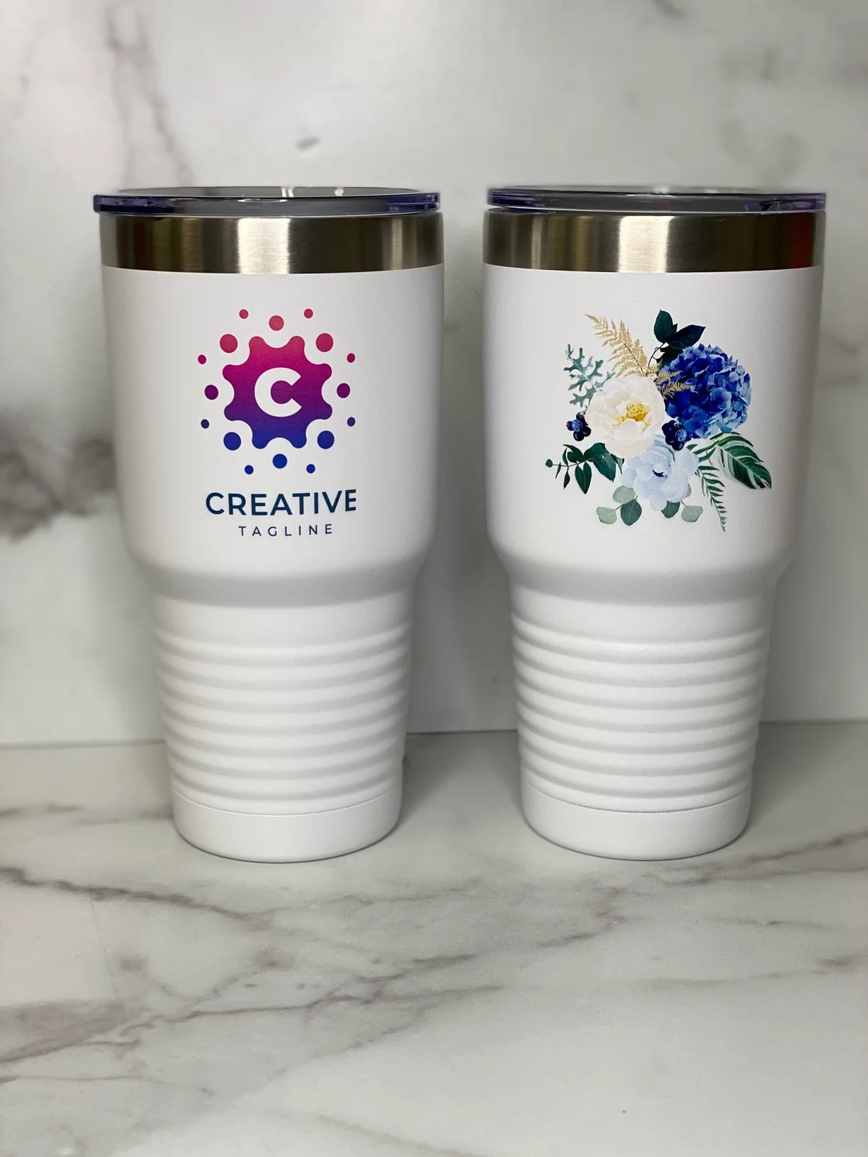 COLOR UV PRINTING ON YOUR GIFT TUMBLERS