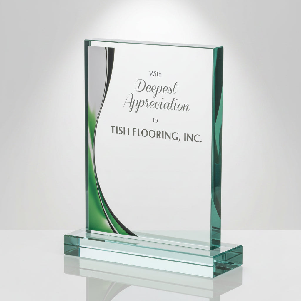 Jade Crystal Tangier Award