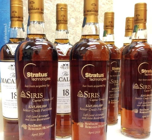 DEEP ETCHED WINE AND LIQUOR BOTTLES-GIFTS-DEAL TOY-ANNIVERSARY-BIRTHDAY