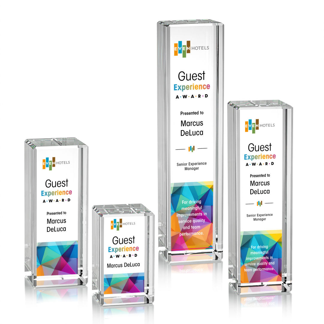OPTIC CRYSTAL NOVA TOWER AWARD