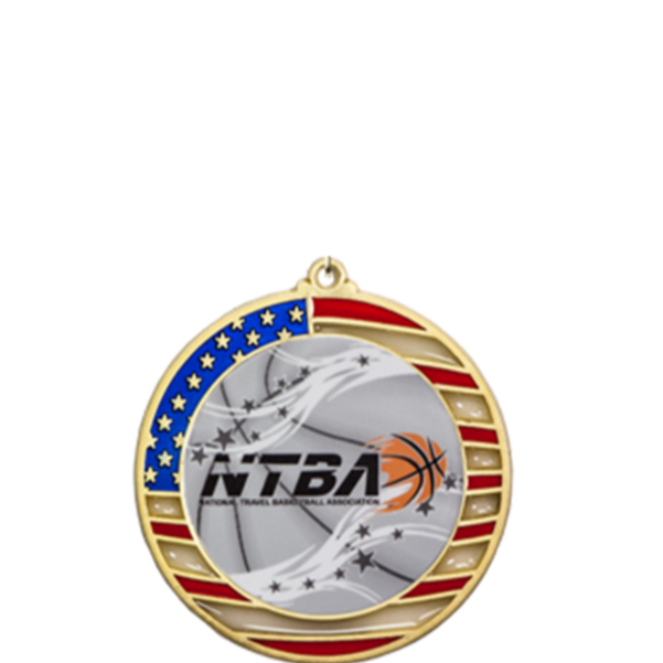 CUSTOM PATRIOTIC INSERT MEDALS
