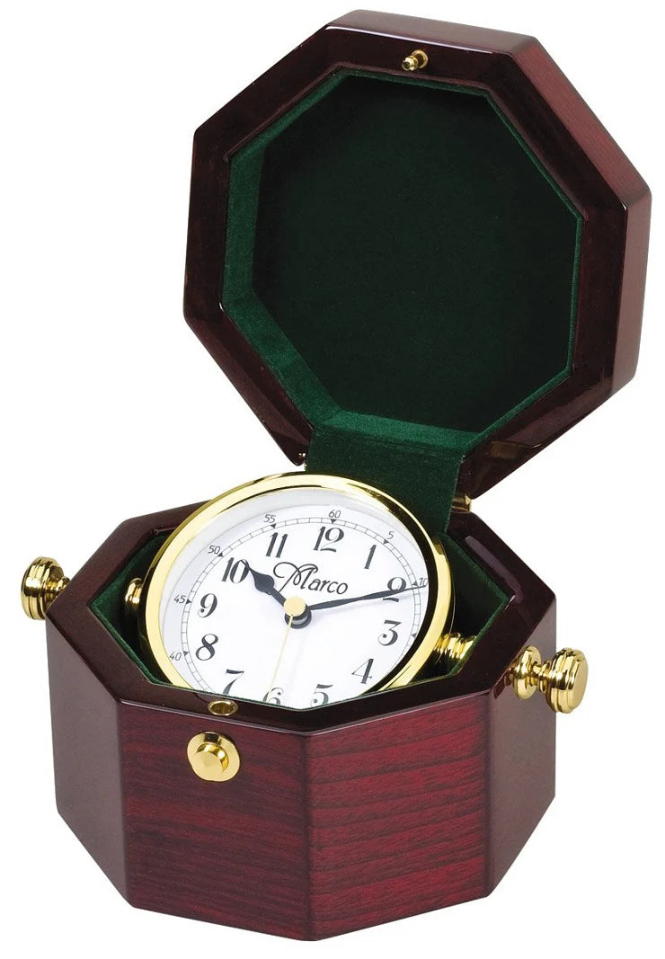 ROSEWOOD CAPTAIN’S CLOCK
