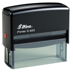 WIDE RECTANGLE SELF-INKING PRINTER RUBBER STAMP