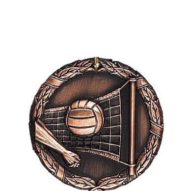 3D CAST MEDALS - VOLLEYBALL