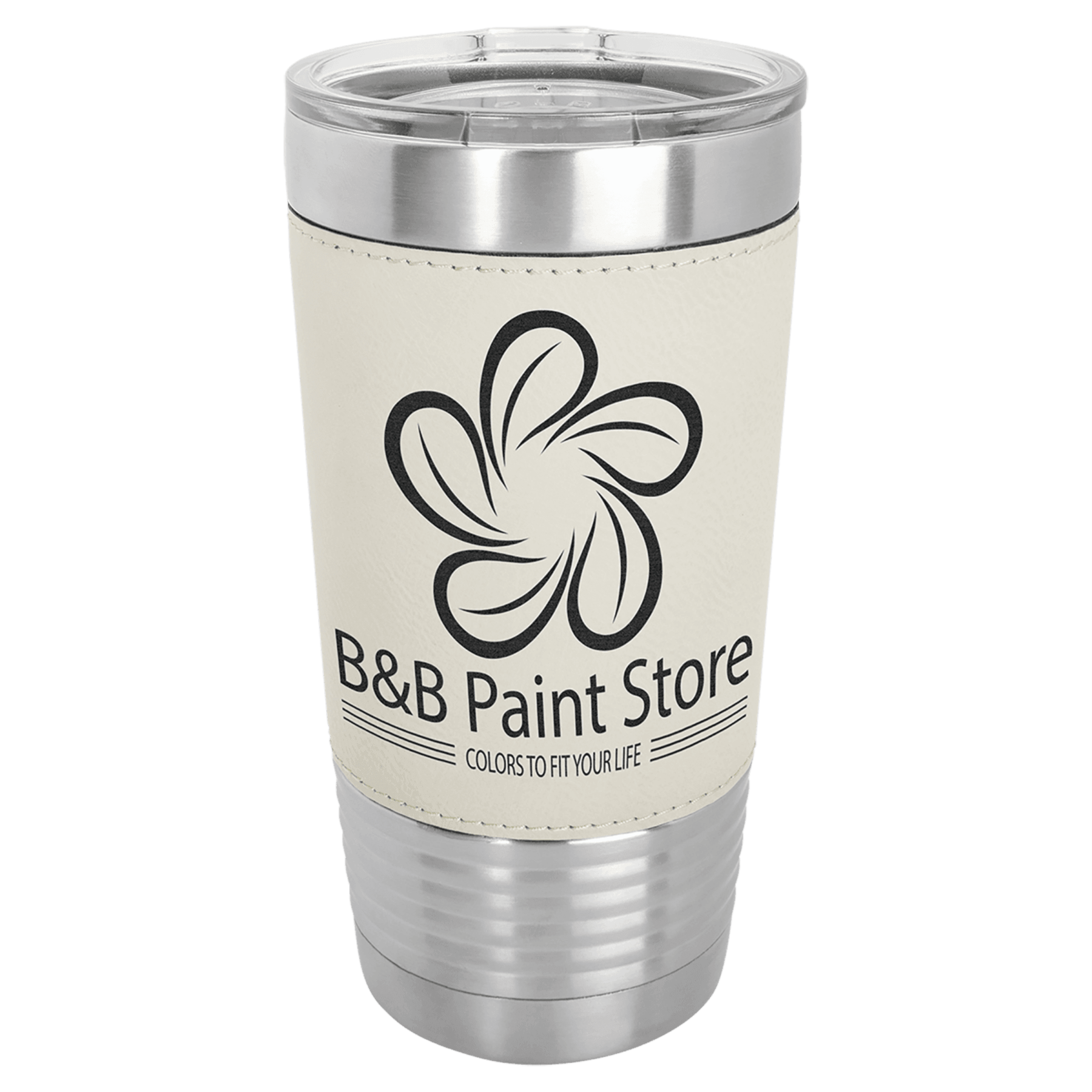 LEATHERETTE TUMBLER 20 OZ