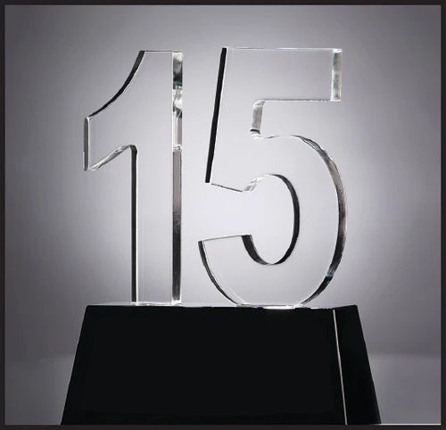 CRYSTAL YEARS OF SERVICE AWARD