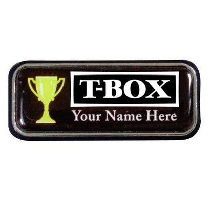 Epoxy Dome Name Badge with Frame