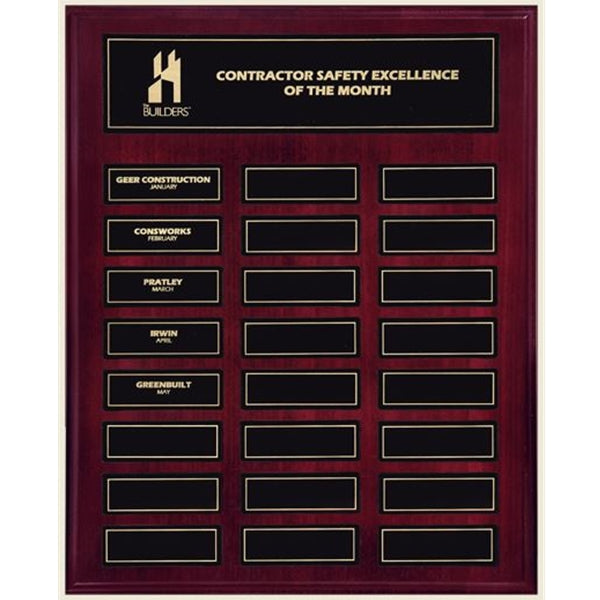 12"X15" PERPETUAL PLAQUE W/ MAGNETIC PLATES