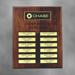 WALNUT MASTER - 12 PLATES