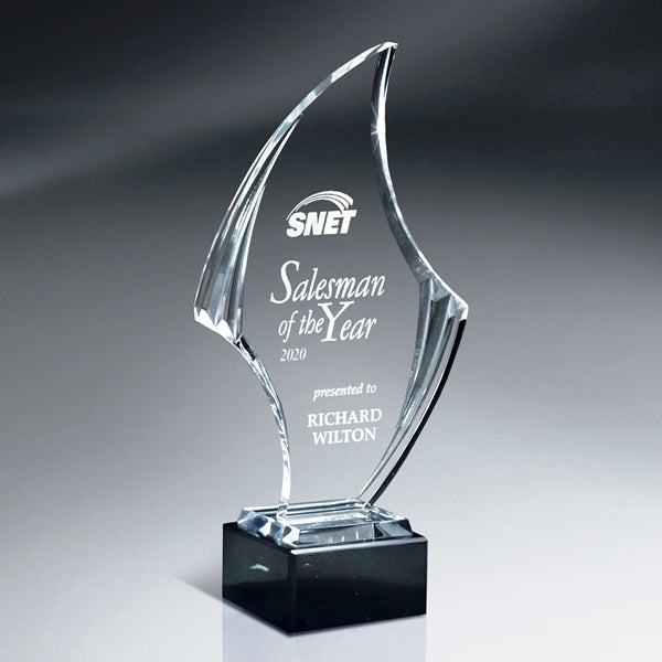 NOUVEAU SERIES - ACRYLIC FLAME | A Hunka Hunka burning excellence | SPECIALTY ENGRAVING