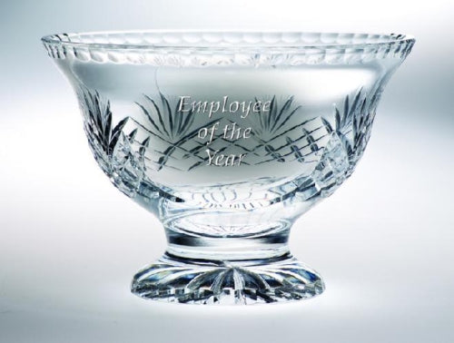 LEAD CRYSTAL PEDESTAL BOWL - Special Price