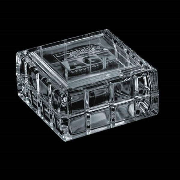 CRYSTAL TRINKET BOX | Simple and elegant gift | Specialty Engraving