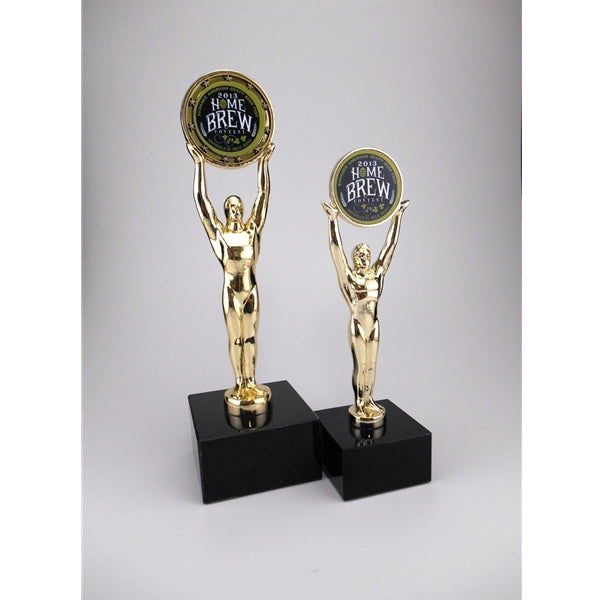 Merit Statuette Award on Marble Base