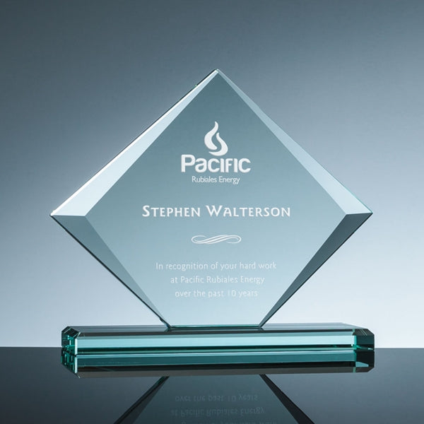 JADE CRYSTAL BANBURY DIAMOND CUSTOM DEEP ETCHED AWARDS ATLANTA METRO