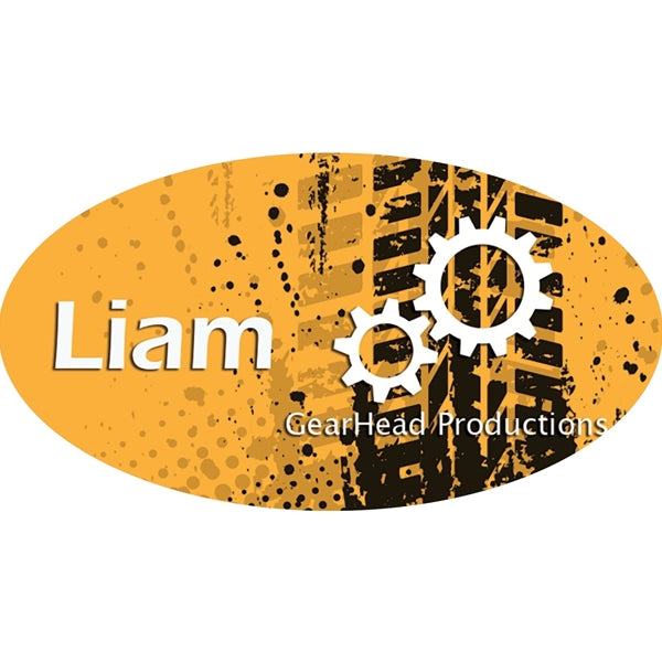 Gloss White Oval Unisub Sublimatable Name Badge