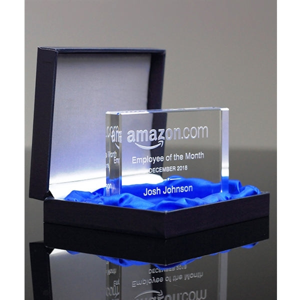 OPTIC CRYSTAL PAPERWEIGHT make awesome teacher awards