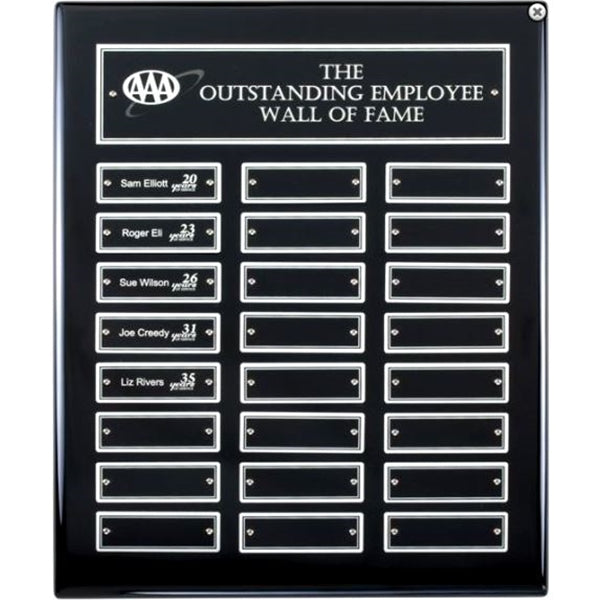 12"X15" PERPETUAL PLAQUE W/ SCREW-IN PLATES