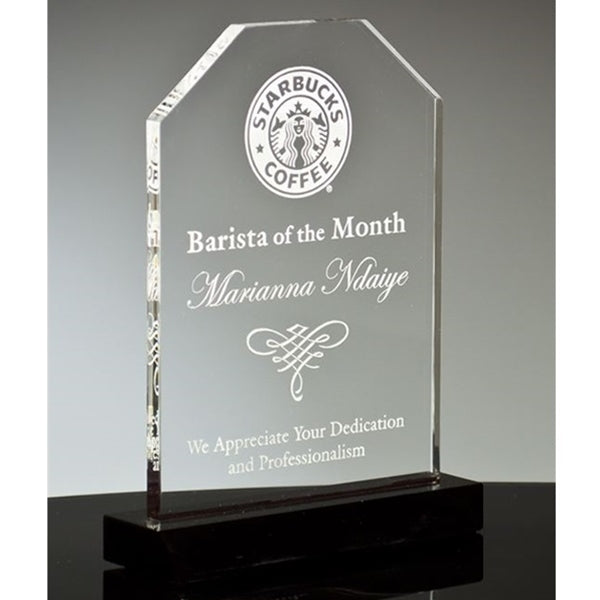 CLIPPED TOP CORNER ACRYLIC