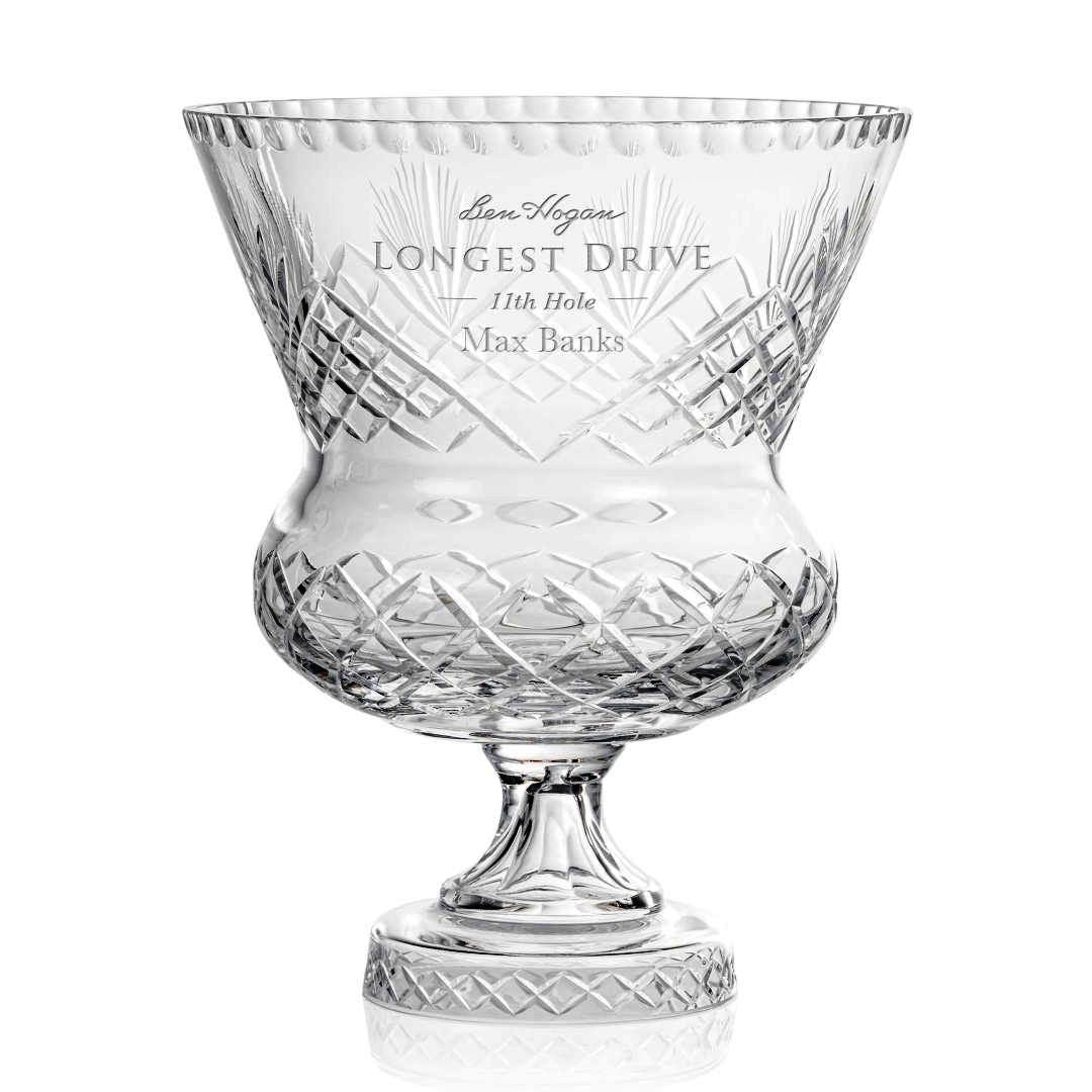 CRYSTAL TROPHY CUP VASE