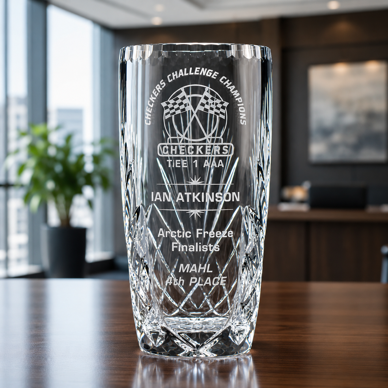 CRYSTAL MAJESTIC VASE