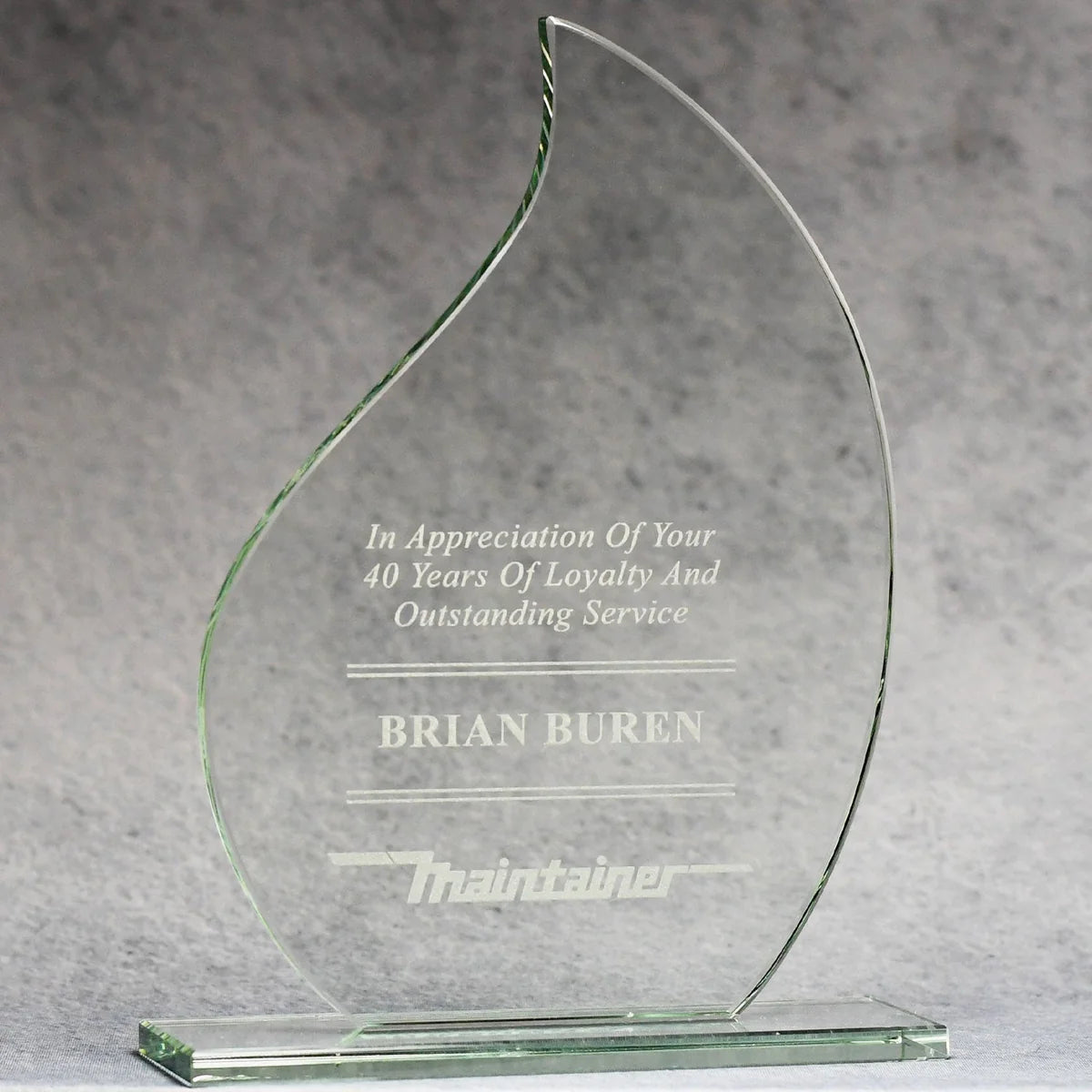 ECONOMY JADE CRYSTAL WIDE FLAME