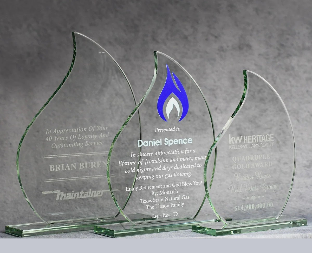 ECONOMY JADE CRYSTAL WIDE FLAME