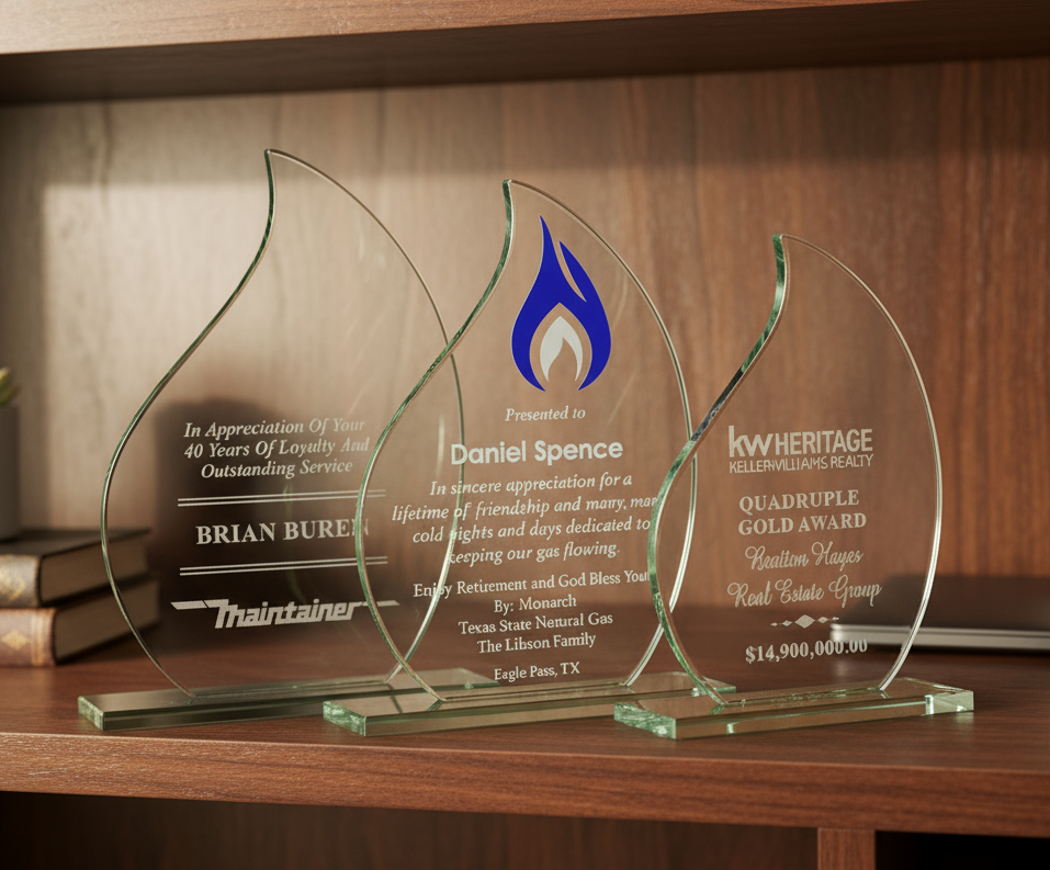 ECONOMY JADE CRYSTAL WIDE FLAME