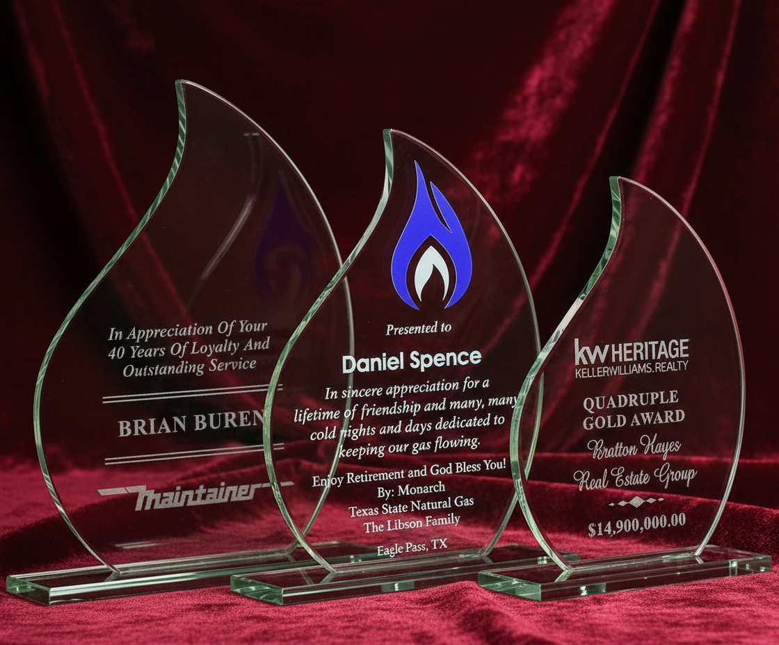 ECONOMY JADE CRYSTAL WIDE FLAME