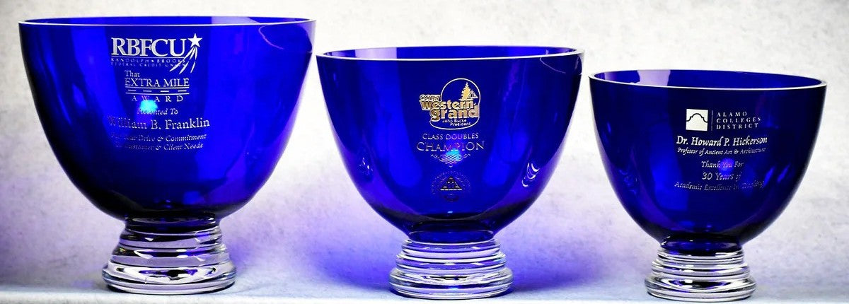 CRYSTAL BLUE BOWL