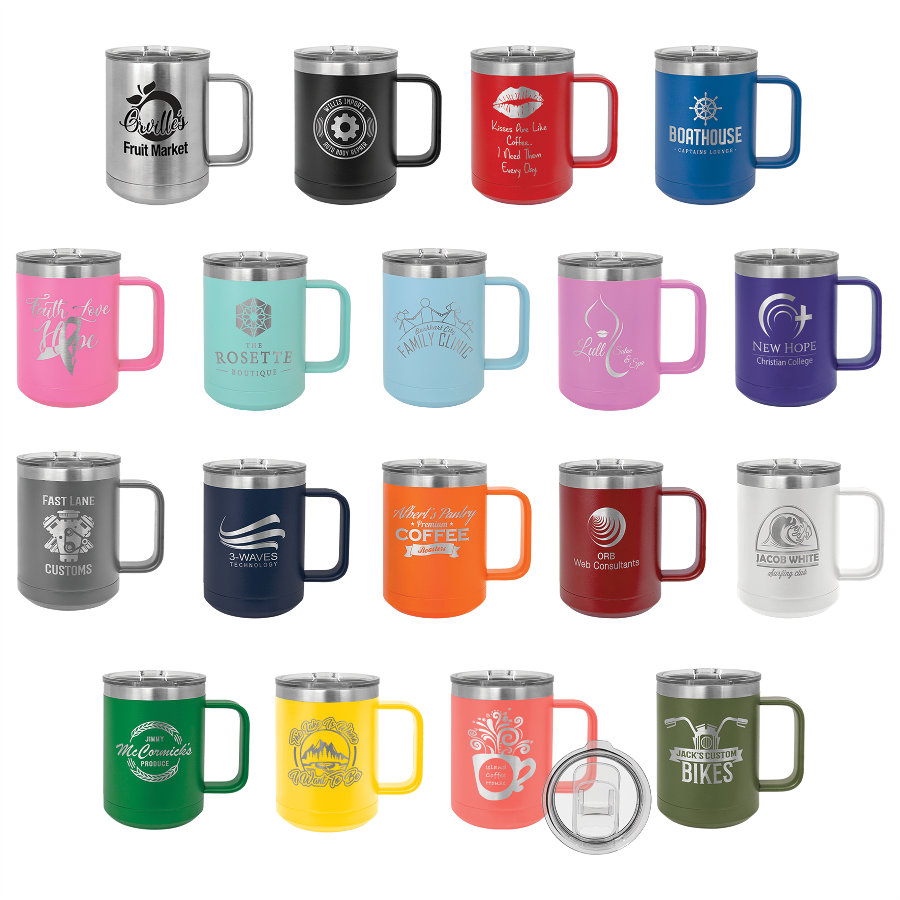 COFFEE MUG TUMBLER 15 OZ.