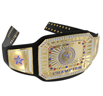 ULTIMATE CHAMPIONSHIP BELT IN BLACK