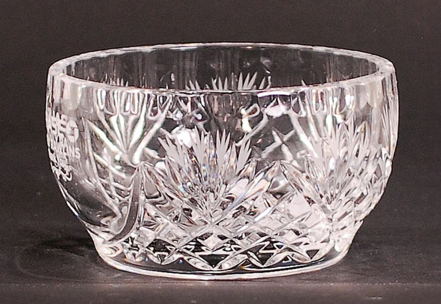 HAND CUT CRYSTAL BOWL - 5