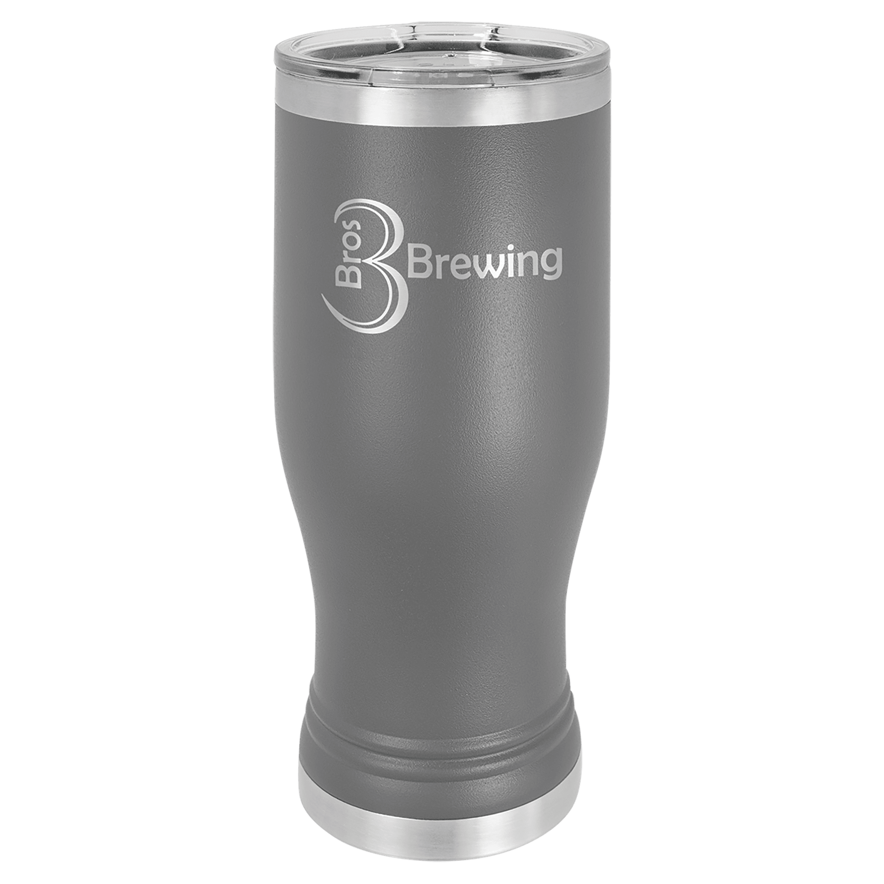 PILSNER TUMBLER WITH CLEAR LID 20 OZ