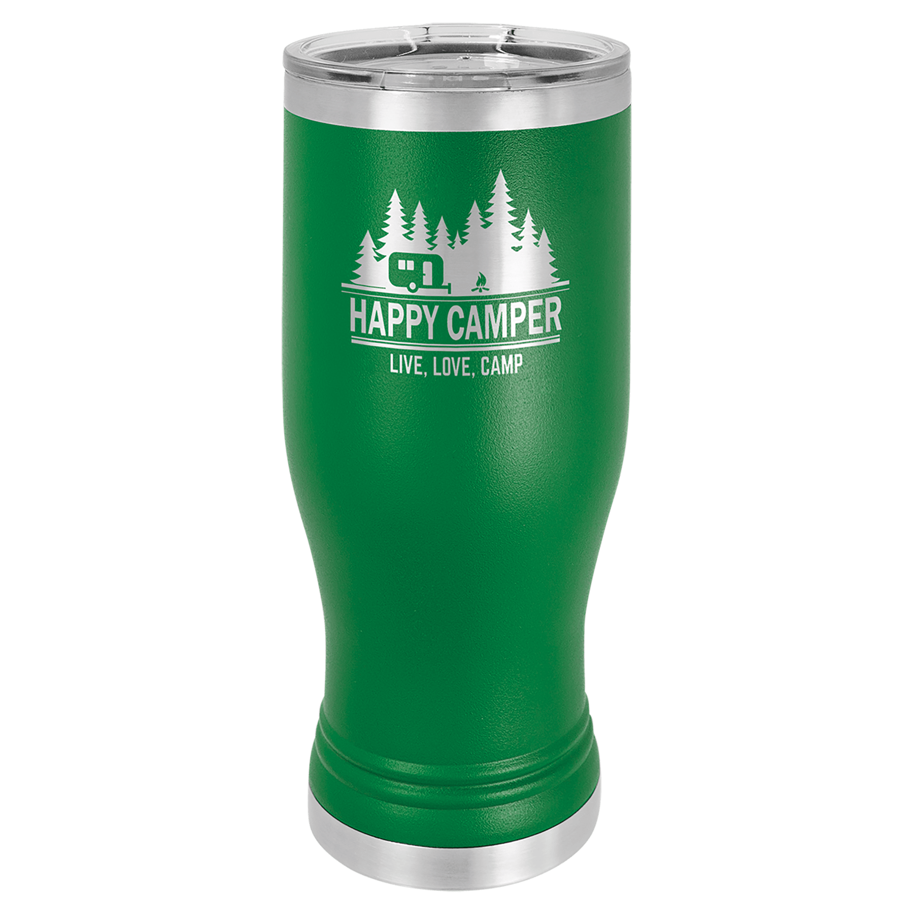 PILSNER TUMBLER WITH CLEAR LID 20 OZ