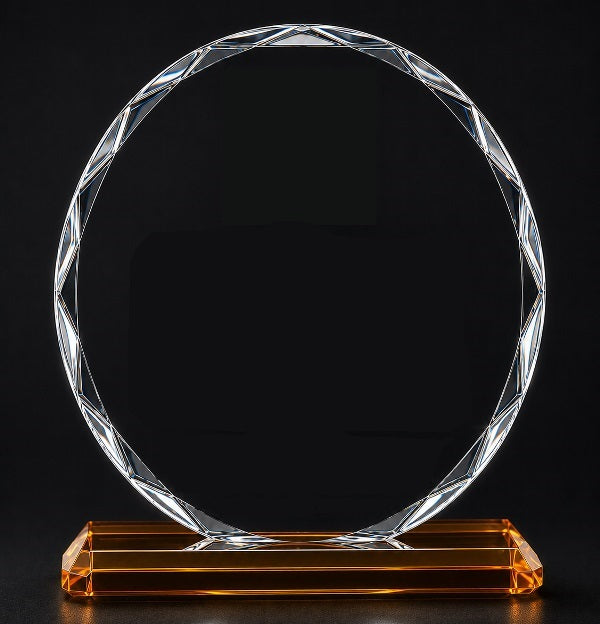 STARFIRE SUNFLOWER AWARD WITH ORANGE BASE