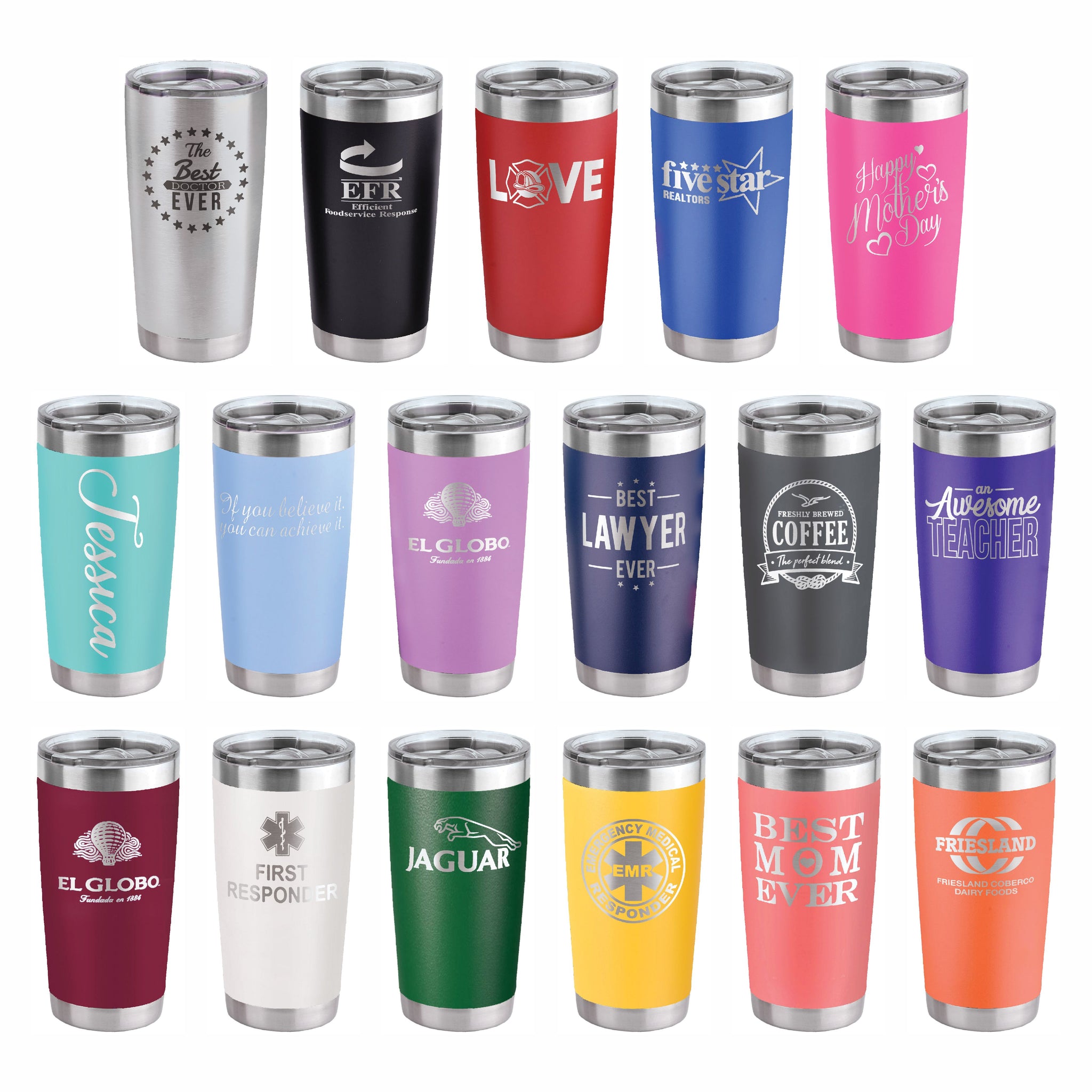TAHOE COLOR TUMBLER 20 OZ