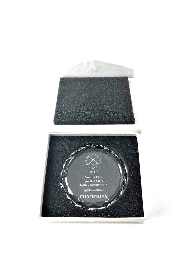 OPTIC CRYSTAL BRILLIANT DISK